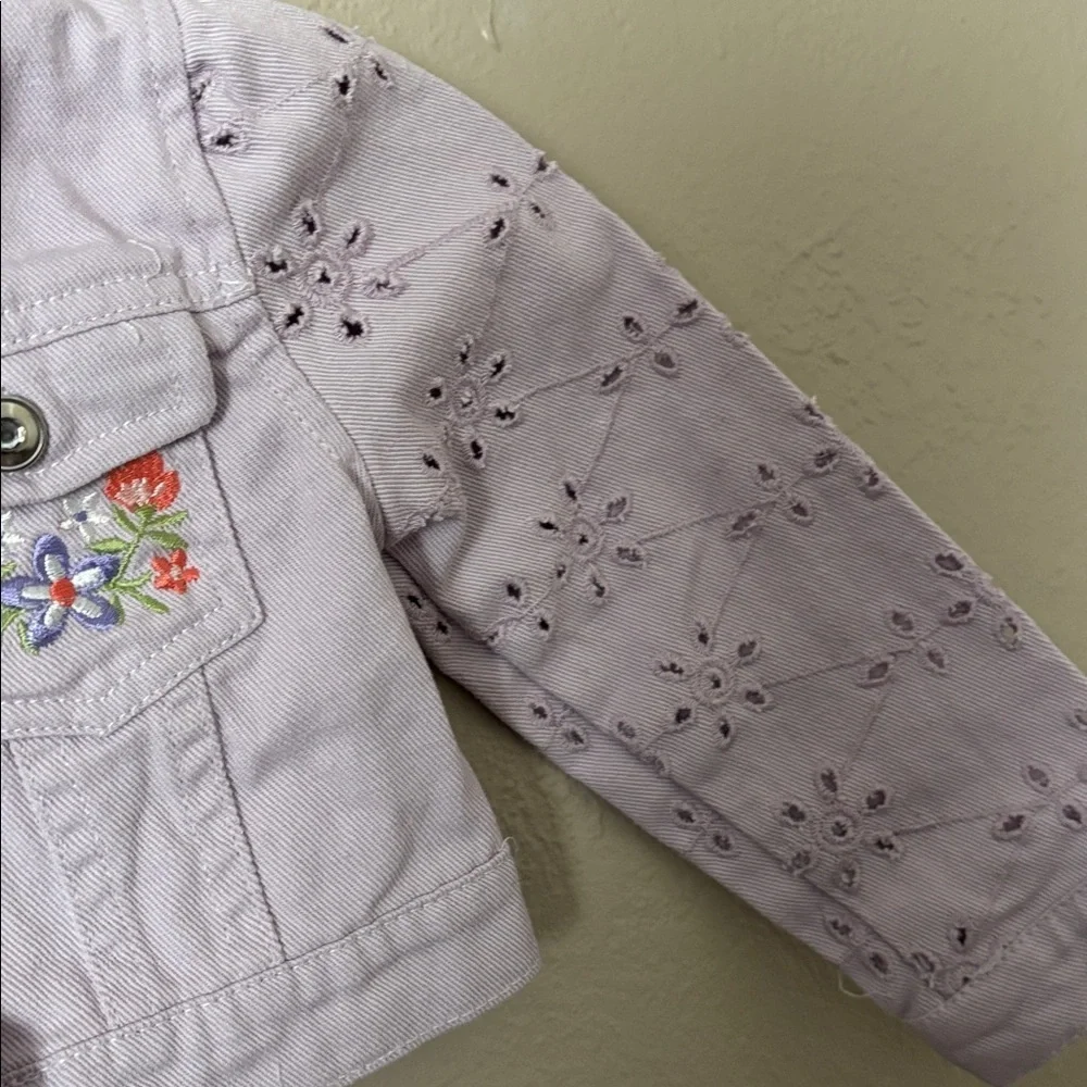 Little Lass Girls Lavender Purple Jacket 4T